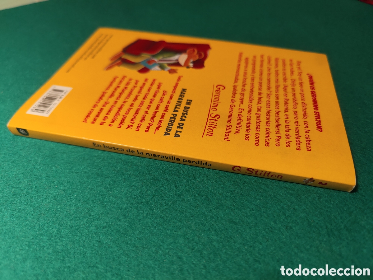 Libros de segunda mano: GERONIMO STILTON. EN BUSCA DE LA MARAVILLA PERDIDA. NUEVO. - Foto 2