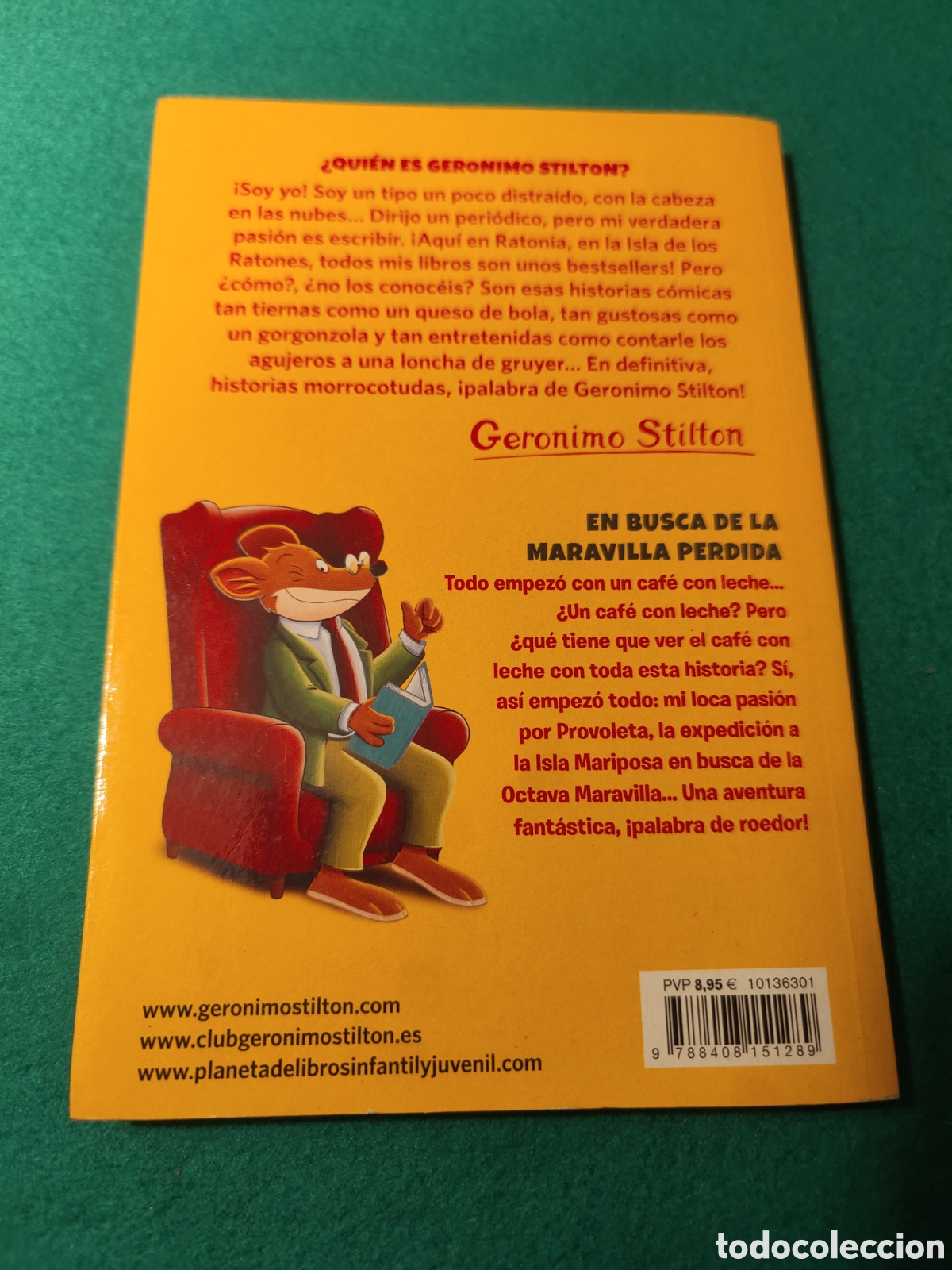 Libros de segunda mano: GERONIMO STILTON. EN BUSCA DE LA MARAVILLA PERDIDA. NUEVO. - Foto 3