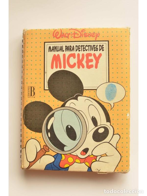 Libros de segunda mano: Manual para detectives Mickey - DISNEY, Walt - Foto 1