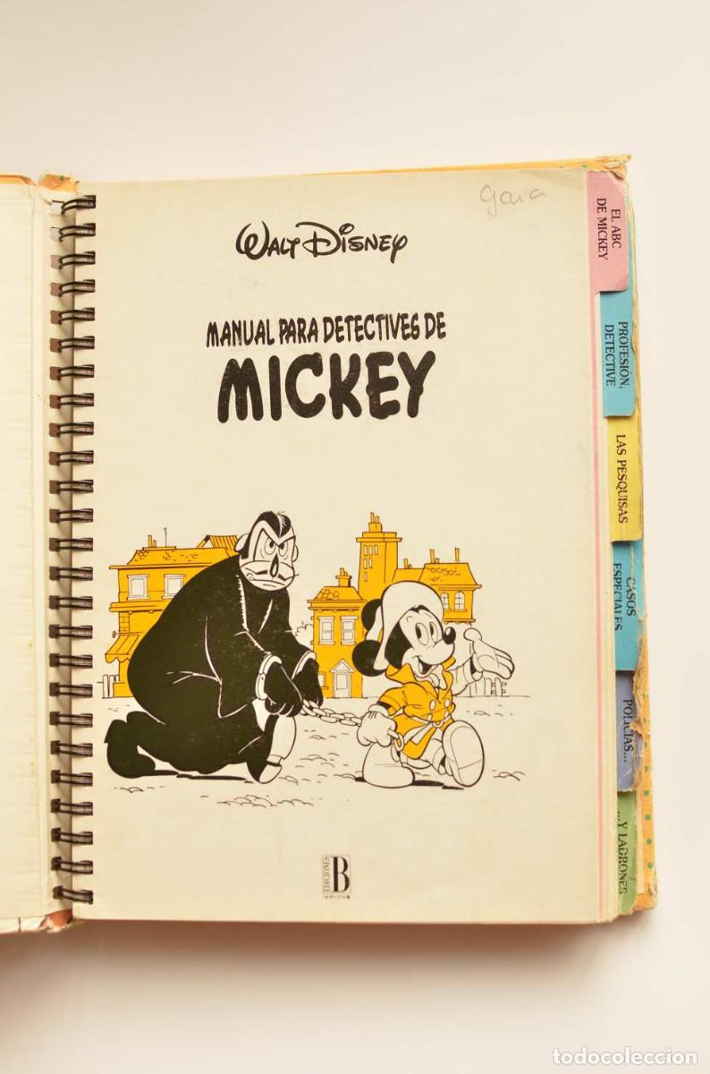Libros de segunda mano: Manual para detectives Mickey - DISNEY, Walt - Foto 2