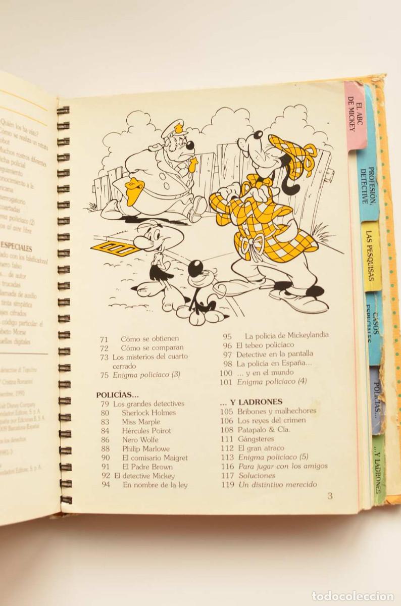 Libros de segunda mano: Manual para detectives Mickey - DISNEY, Walt - Foto 3