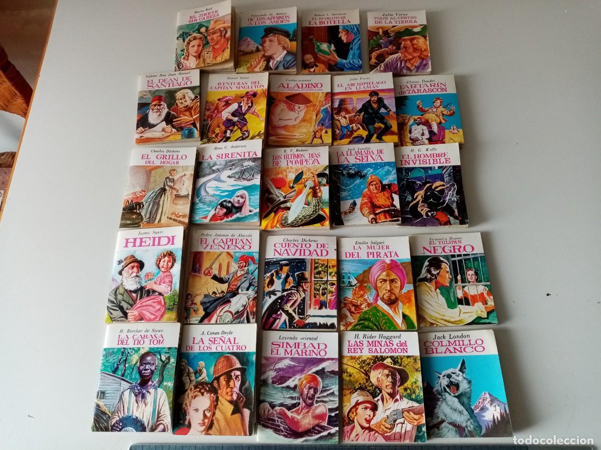 Libros de segunda mano: 24 MINI NOVELAS DE LA COLECCION DE PETETE MINILIBROS