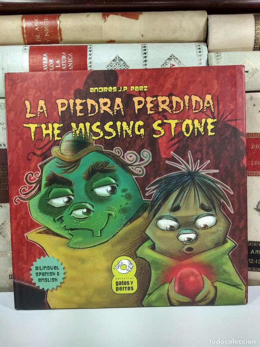 Gebrauchte B&uuml;cher: LA PIEDRA PERDIDA / THE MISSING STONE. Bilingual Spanish & English. Andr&eacute;s J.P. P&aacute;ez.