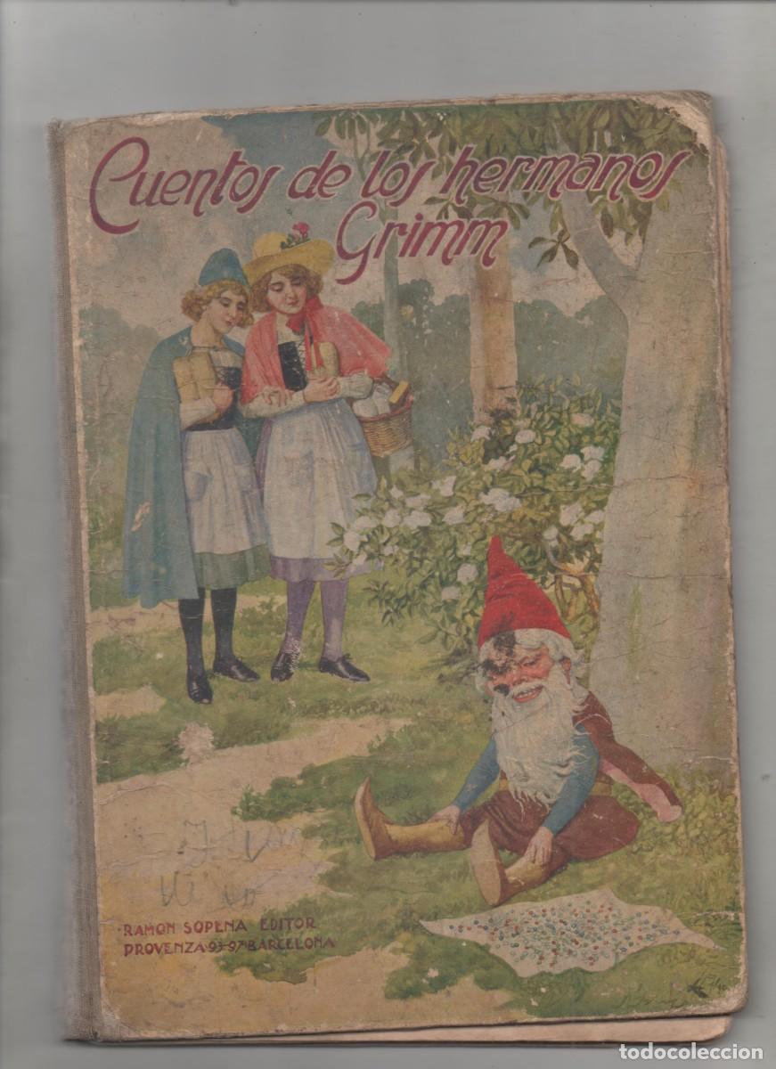 Libros de segunda mano: CUENTOS DE LOS HERMANOS GRIMM . SOPENA .1936. -C2 - Foto 1
