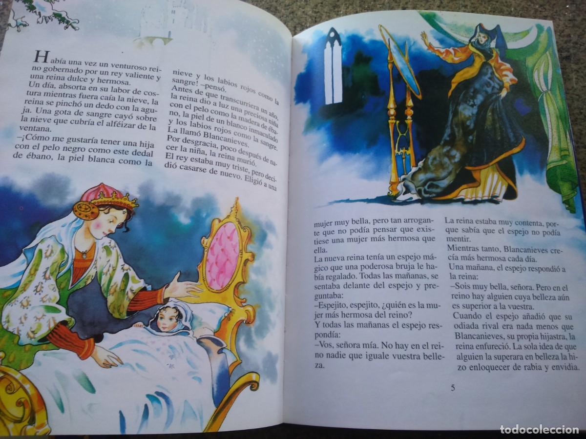 Libros de segunda mano: BLANCANIEVES Y LOS SIETE ENANITOS -- ORBIS 1996 -- - Foto 2