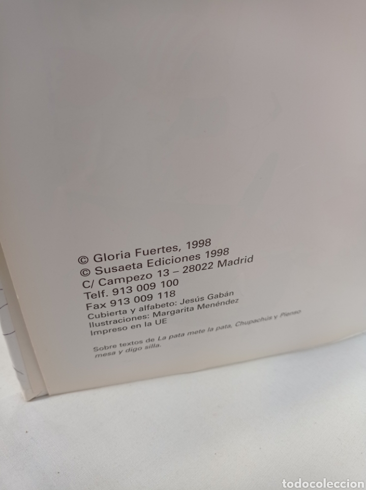 Libros de segunda mano: GLORIA FUERTES. EL GRAN LIBRO DE LOS ANIMALES - Foto 3