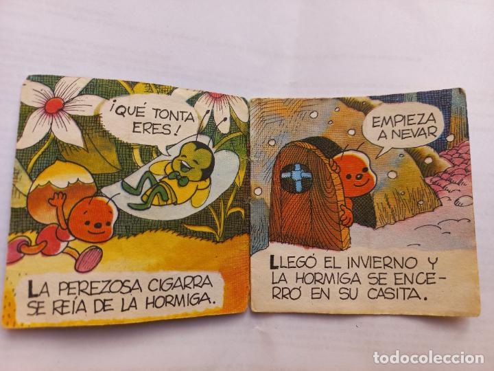 Libros de segunda mano: Cuento mini LA CIGARRA Y LA HORMIGA,n&deg;21 - Foto 3
