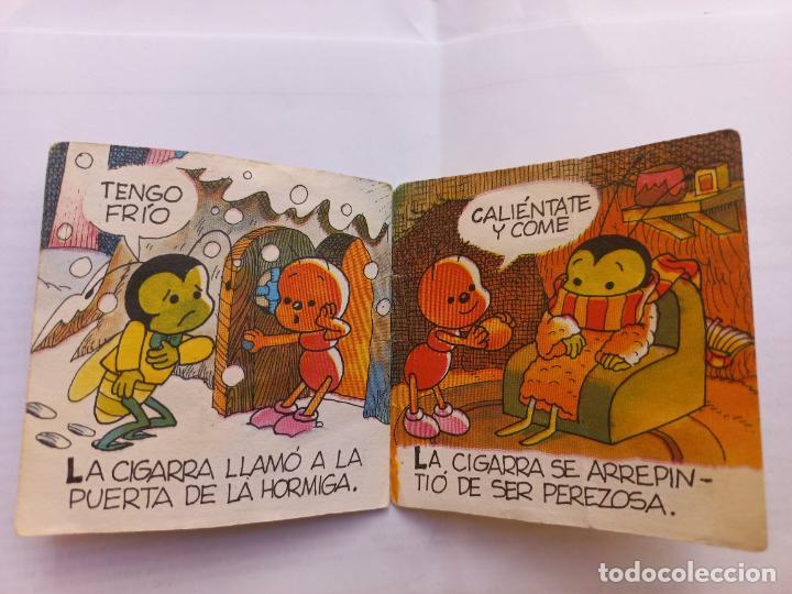 Libros de segunda mano: Cuento mini LA CIGARRA Y LA HORMIGA,n&deg;21 - Foto 4