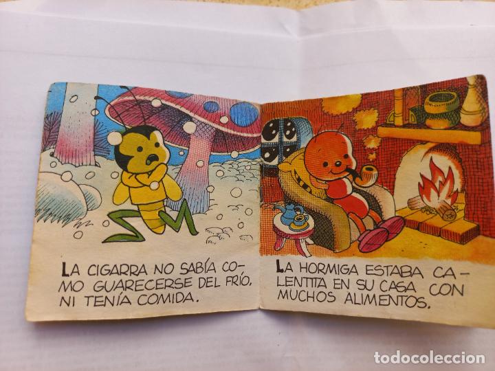 Libros de segunda mano: Cuento mini LA CIGARRA Y LA HORMIGA,n&deg;21 - Foto 5