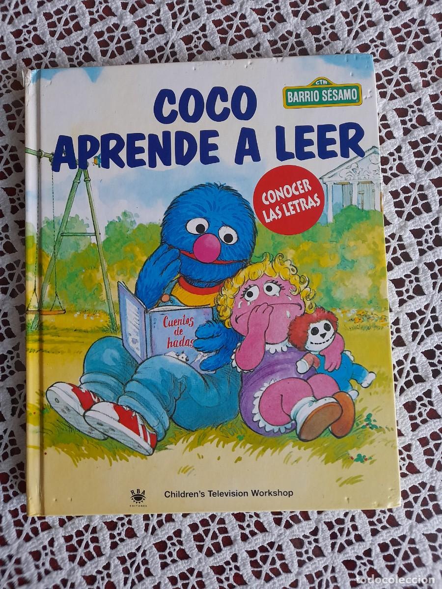 Libros de segunda mano: Coco aprende a leer Barrio S&eacute;samo a&ntilde;o 1997 - Foto 1