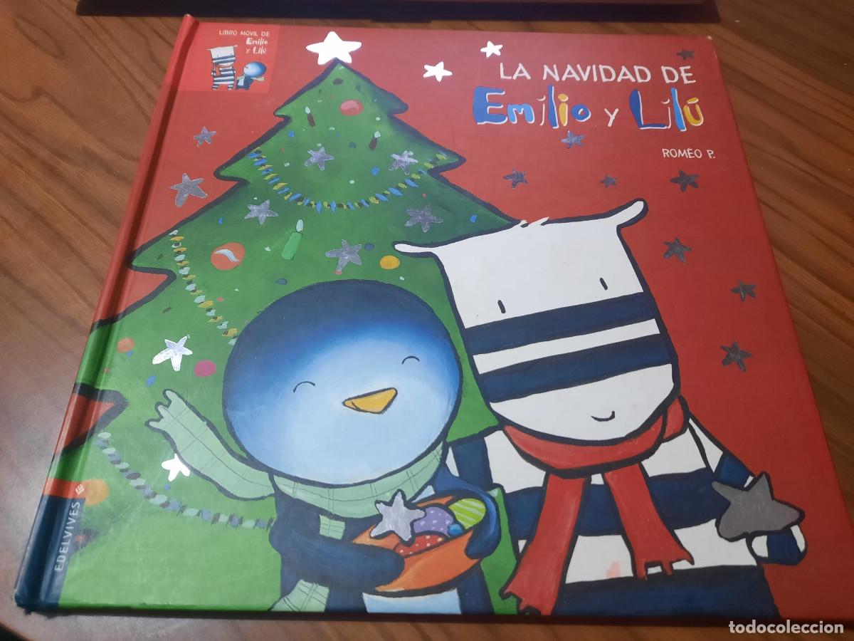 Libri di seconda mano: LA NAVIDAD DE EMILIO Y LIL&Uacute;. ROMEO P. LIBRO M&Oacute;VIL. LIBRO ILUSTRADO. TAPA DURA. BUEN ESTADO. E12 3
