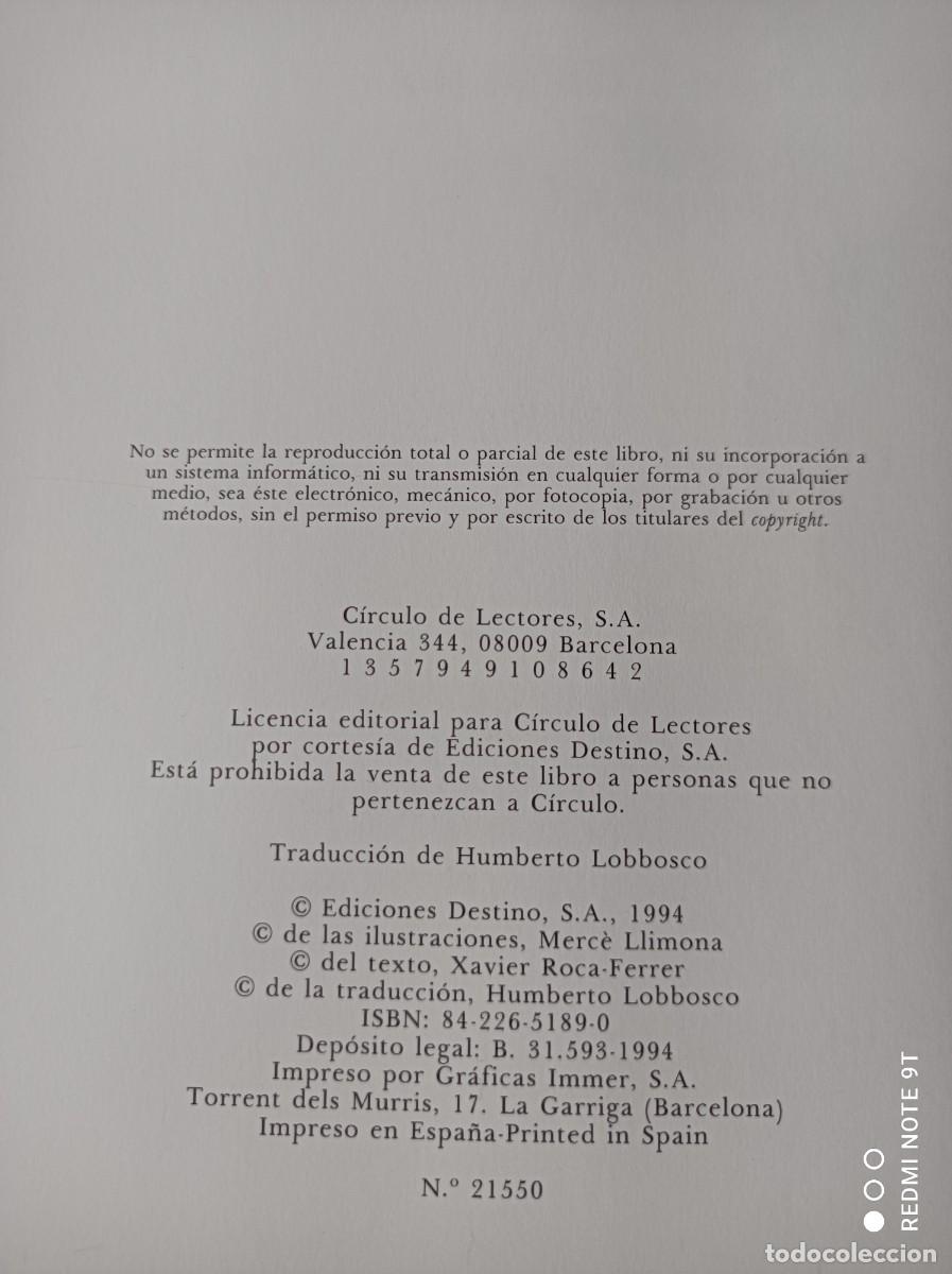 Libros de segunda mano: LIBRO PETER PAN Y WENDY - C&Iacute;RCULO DE LECTORES 1994 - Foto 7