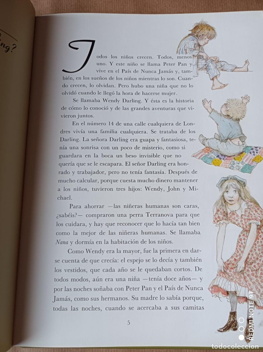 Libros de segunda mano: LIBRO PETER PAN Y WENDY - C&Iacute;RCULO DE LECTORES 1994 - Foto 9