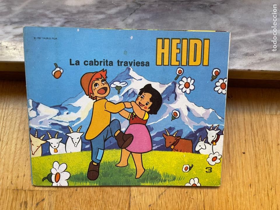 Libros de segunda mano: LIBRO TRIDIMENSIONAL DE HEIDI A&Ntilde;O 1987 LA CABRITA TRAVIESA EDITORIAL ROMA - Foto 1
