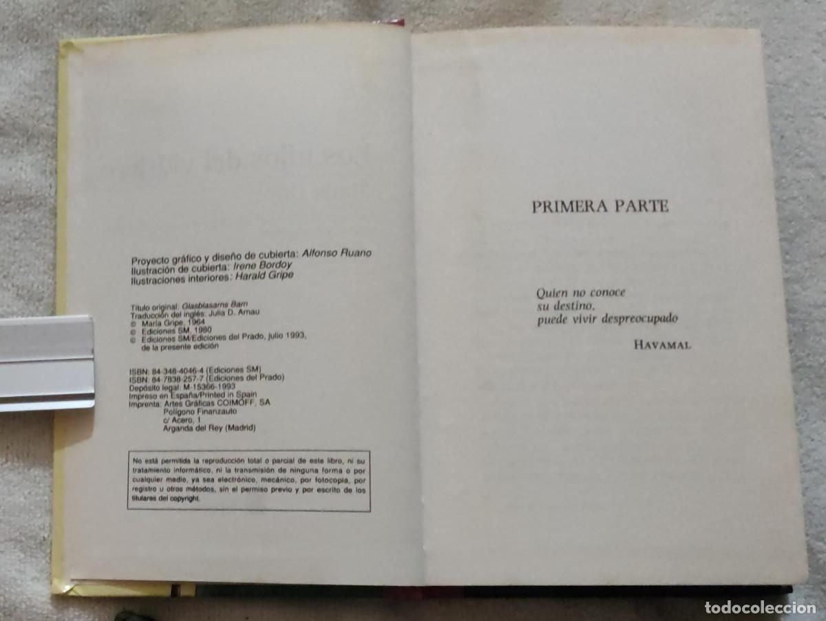 Libros de segunda mano: LOS HIJOS DEL VIDRIERO. - Foto 4