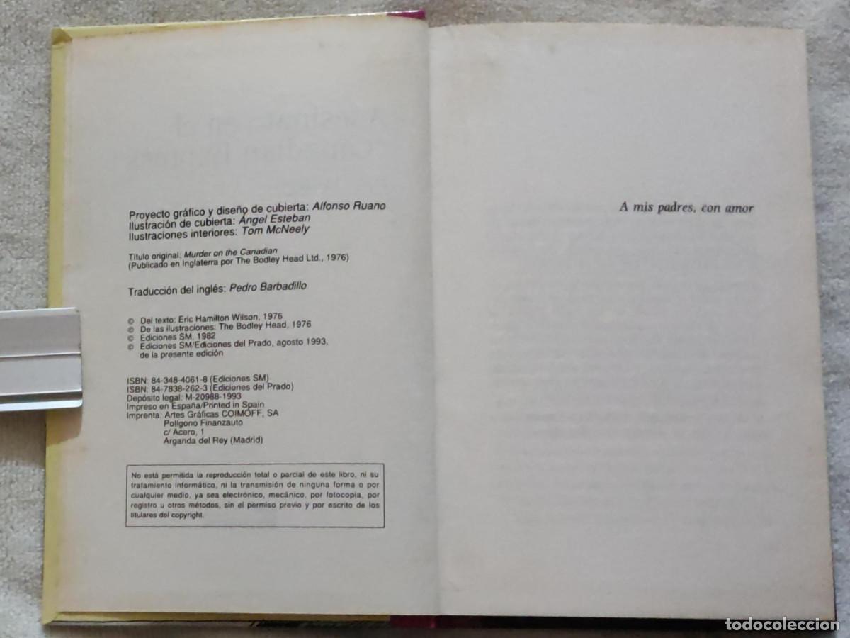 Libros de segunda mano: ASESINATO EN EL CANADIAN EXPRESS. - Foto 4