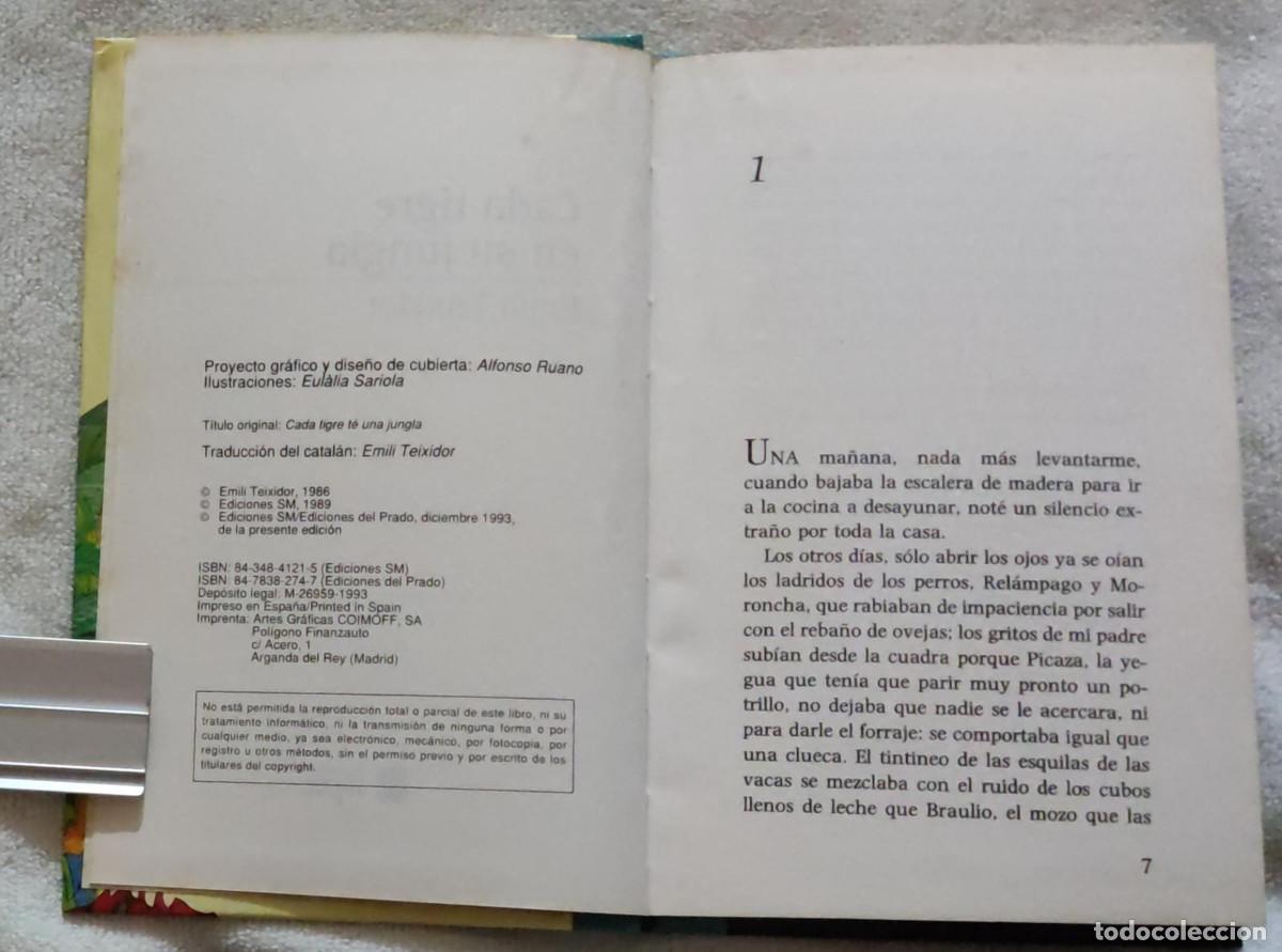 Libros de segunda mano: CADA TIGRE EN SU JUNGLA. - Foto 4