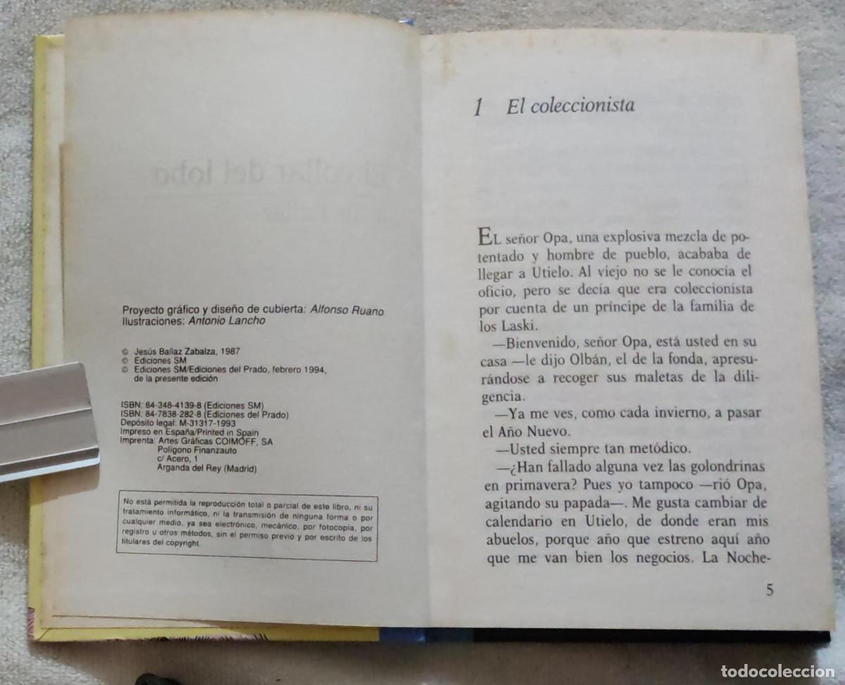 Libros de segunda mano: EL COLLAR DEL LOBO. - Foto 4