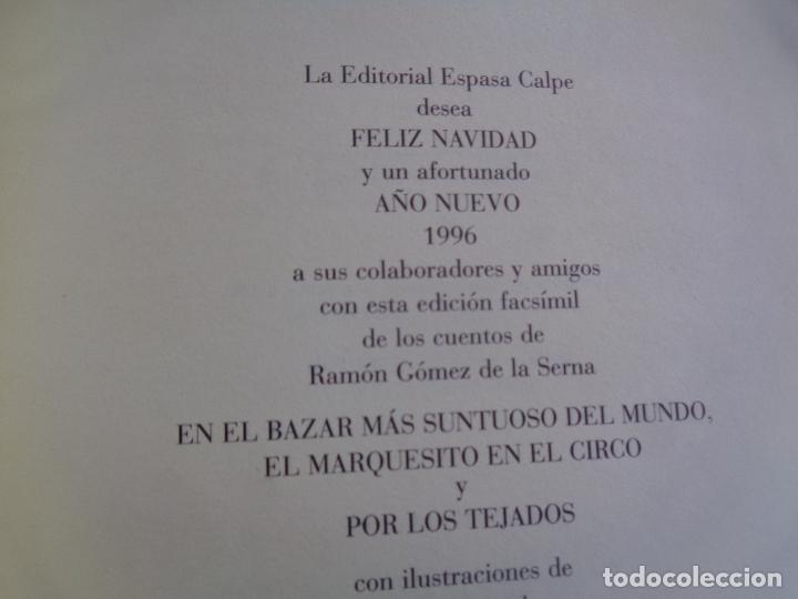Libros de segunda mano: CUENTOS, RAM&Oacute;N G&Oacute;MEZ DE LA SERNA. 1996 - Foto 3
