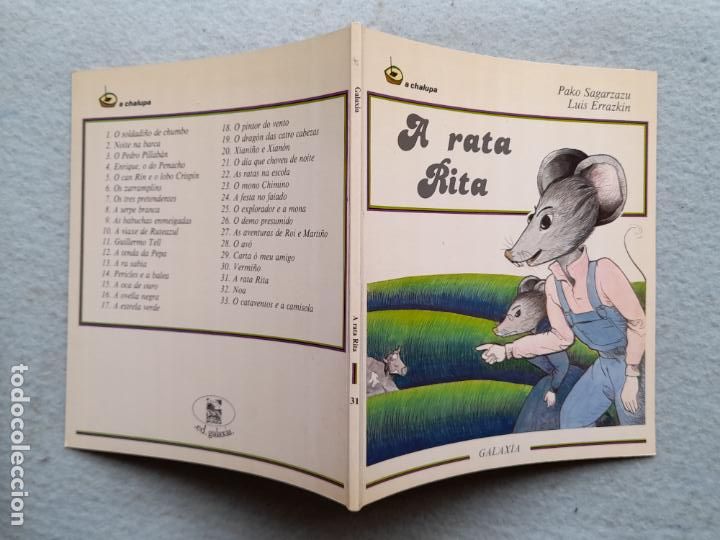 Libros de segunda mano: A Rata Rita. Pako Sagarzazu. - Foto 6