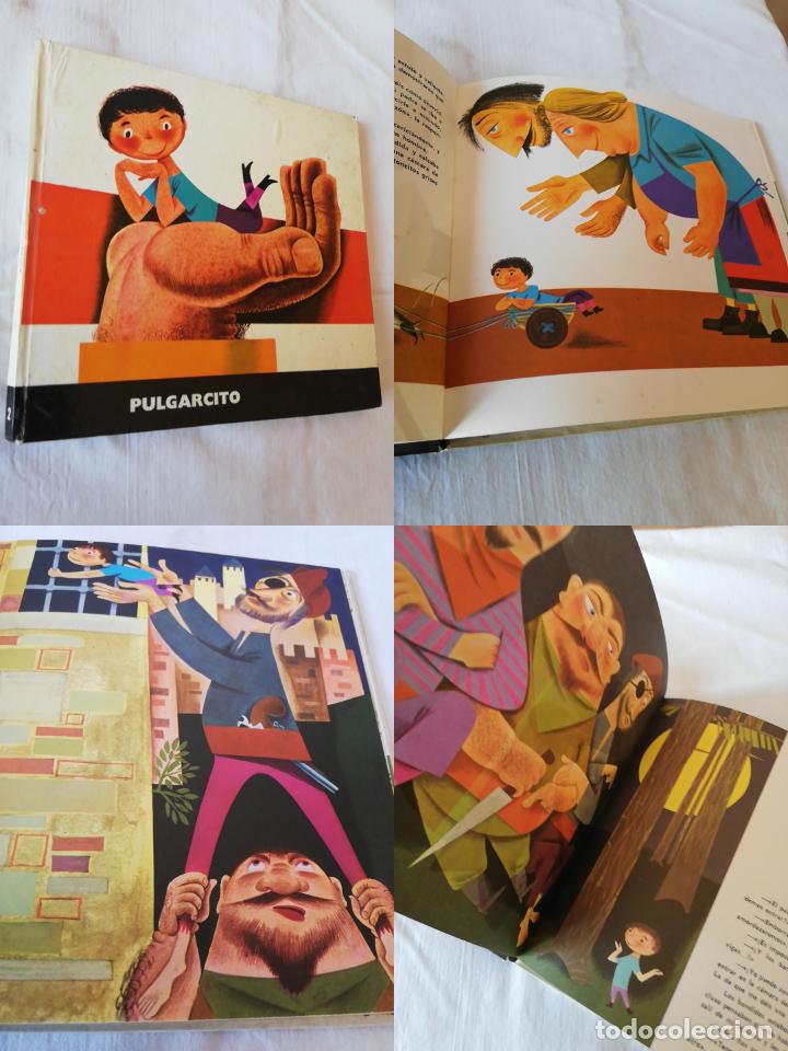 Livros em segunda m&atilde;o: PULGARCITO ILUSTRADO POR E. PROBST, 1964 /TOM THUMB / LE PETIT POUCE