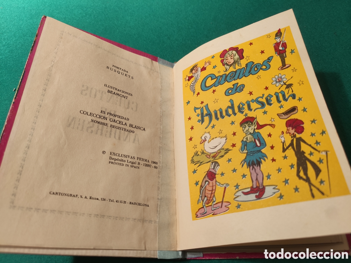 Libros de segunda mano: CUENTOS ANDERSEN.1960.FERMA. - Foto 3
