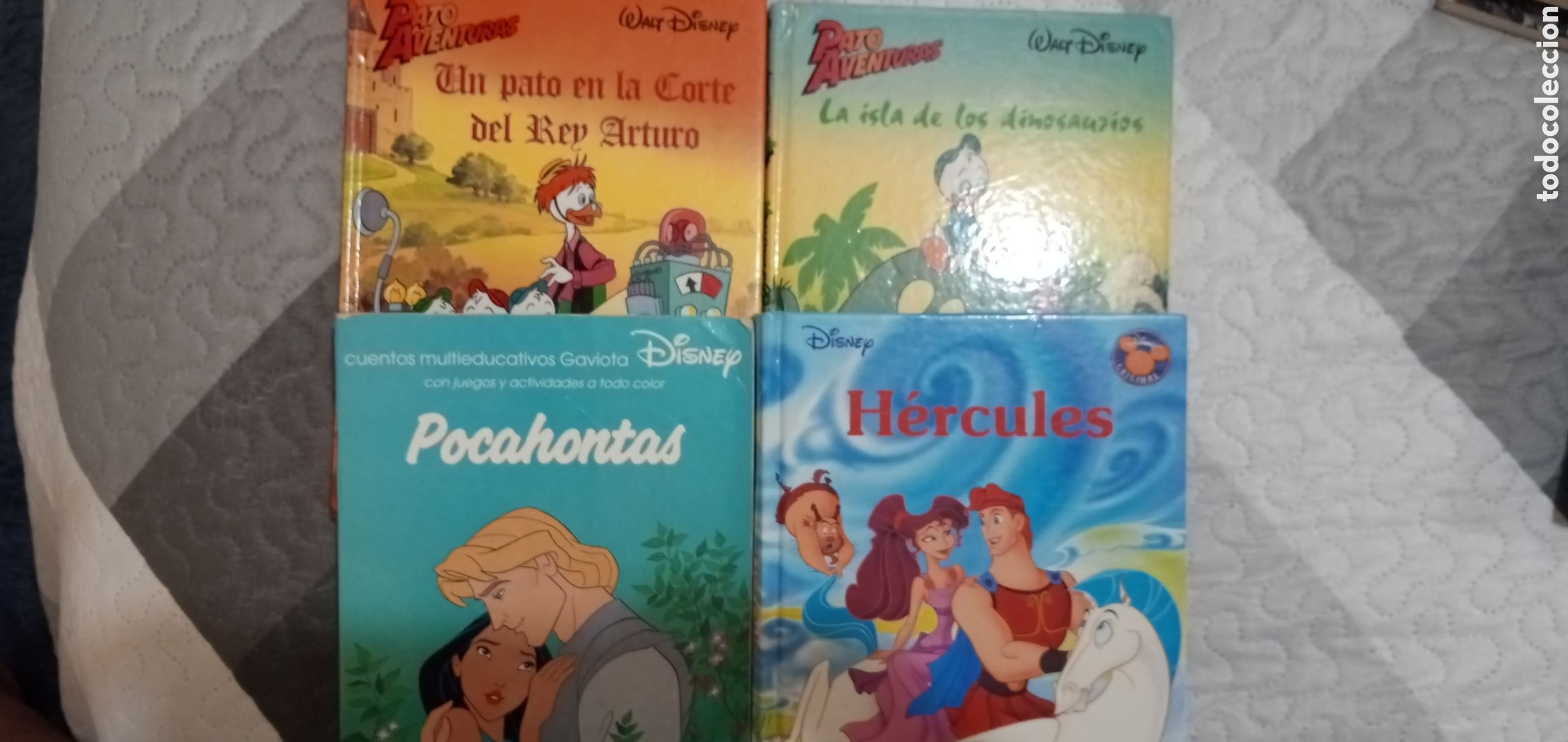 Libros de segunda mano: Lote infantil Disney 4 unidades.