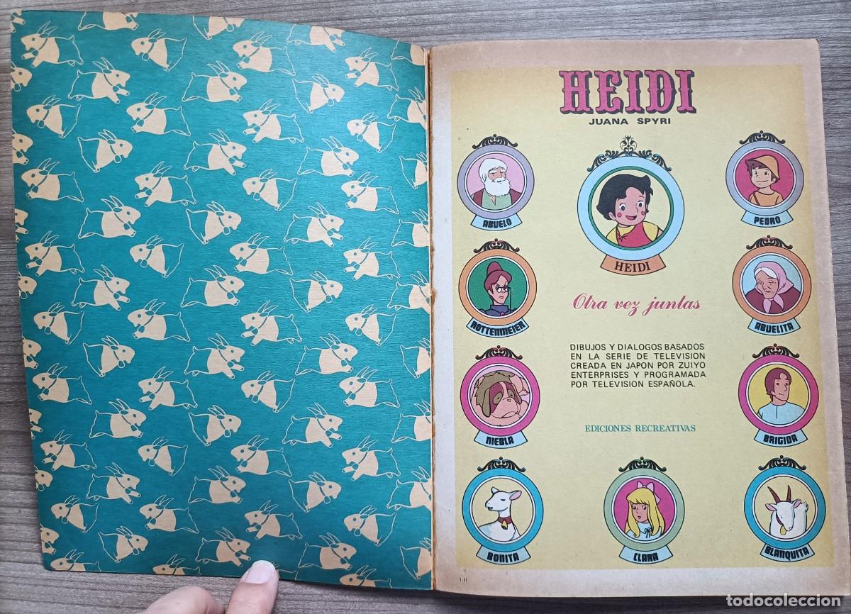 Libros de segunda mano: Cuento, comic, tebeo, TBO, Heidi - otra vez juntas - Foto 2