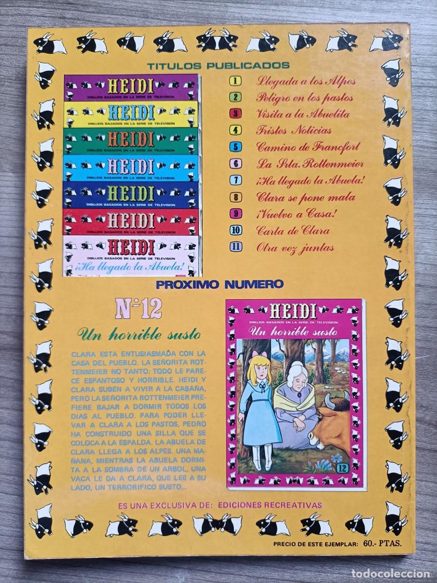 Libros de segunda mano: Cuento, comic, tebeo, TBO, Heidi - otra vez juntas - Foto 6
