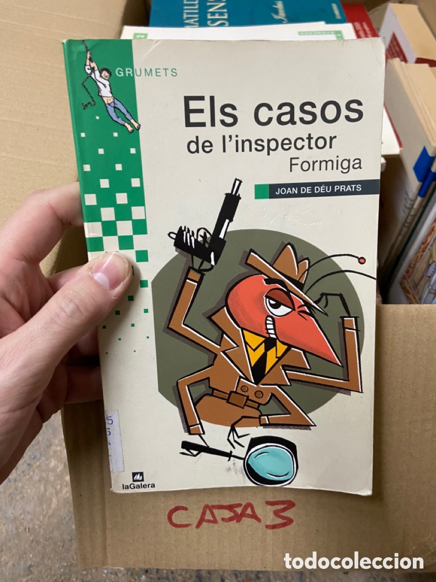 Libros de segunda mano: Caja3 Els casos de linspector Formiga JOAN DE D&Eacute;U PRATS - Foto 1