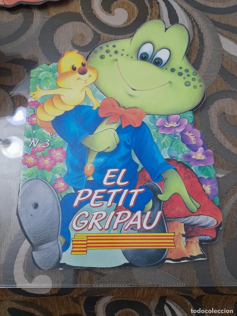 Libros de segunda mano: Libro en catal&aacute;n troquelado cuento editorial Andersen El petit gripau - Foto 1