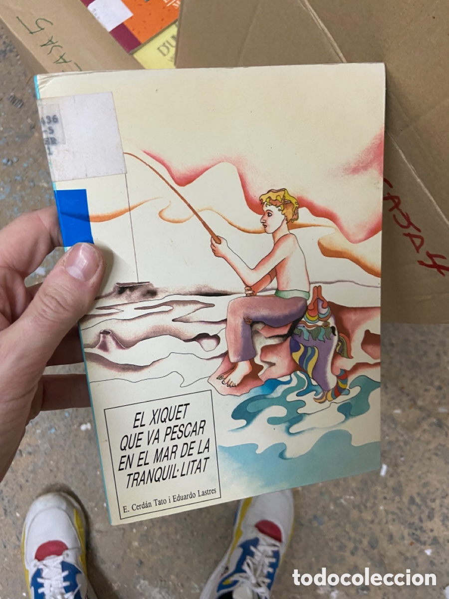 Libros de segunda mano: Caja4 EL XIQUET QUE VA PESCAR EN EL MAR DE LA TRANQUIL&bull;LITAT / E. Cerd&aacute;n Tato i Eduardo Lastres