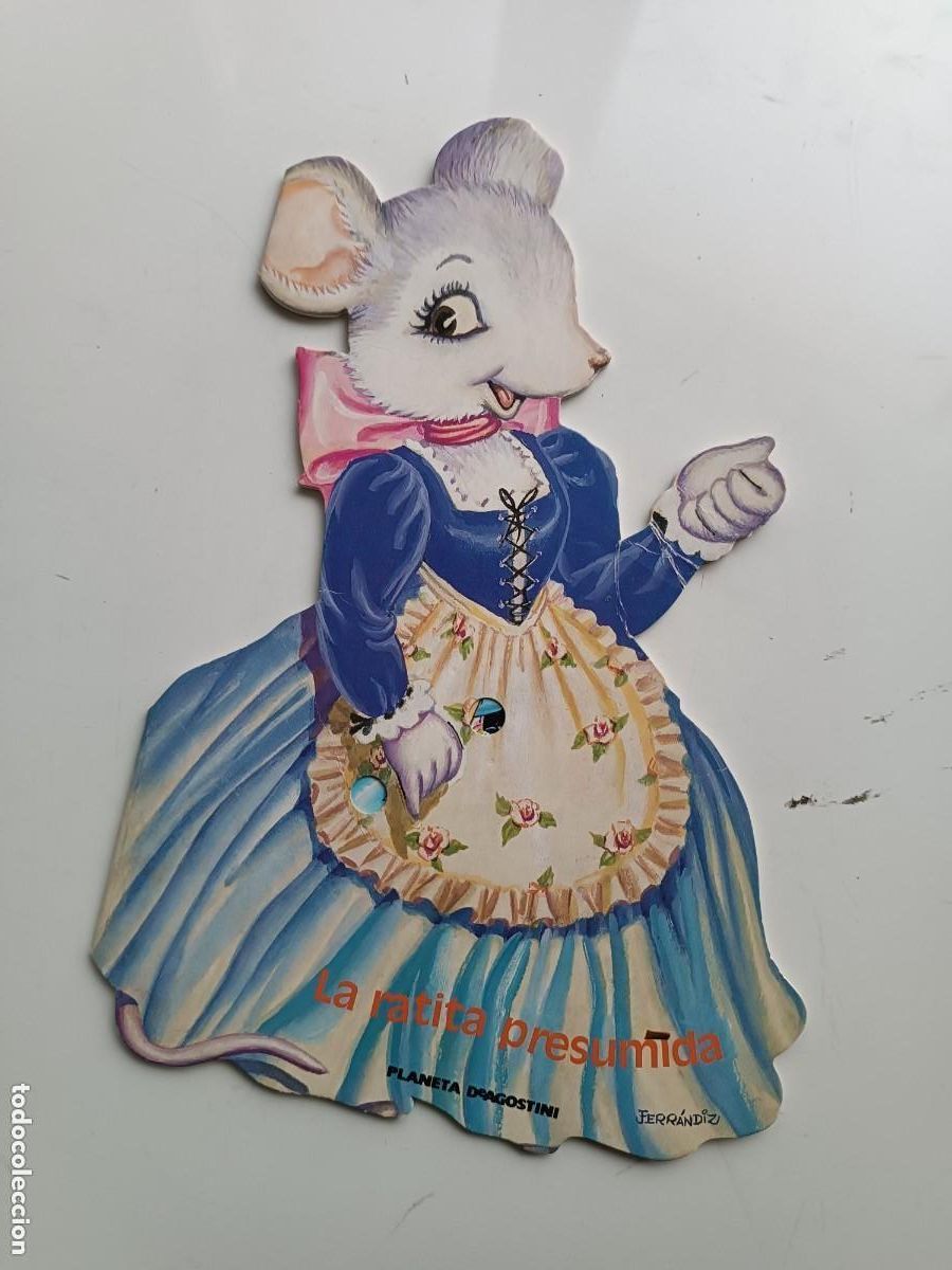 Libros de segunda mano: TROQUELADOS DISNEY LA RATITA PRESUMIDA