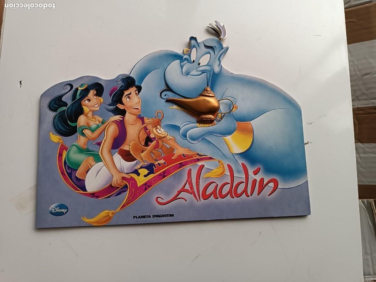 Libros de segunda mano: TROQUELADOS DISNEY ALADDIN - Foto 1