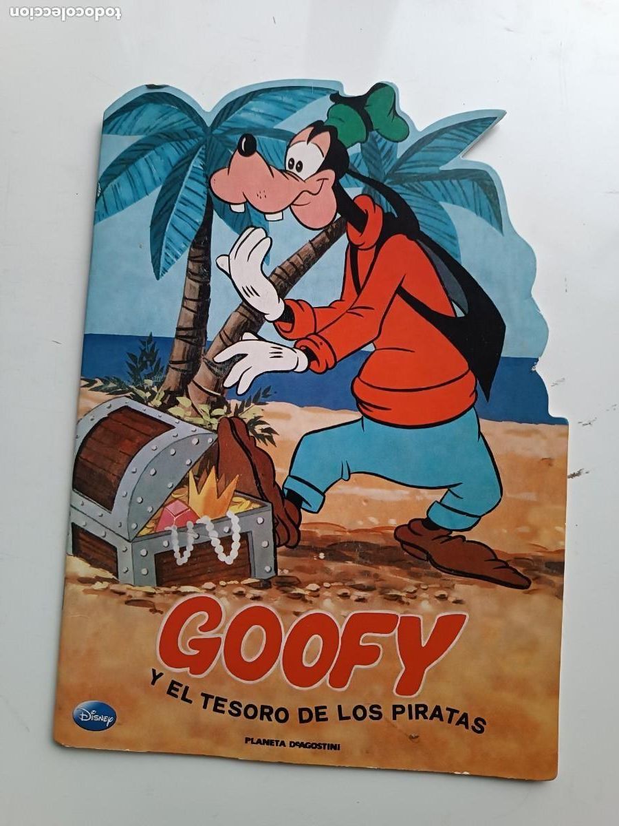 Libros de segunda mano: TROQUELADOS DISNEY GOOFY Y EL TESORO DE LOS PIRATAS