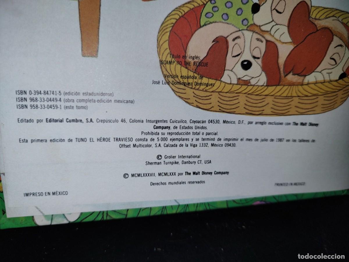 Libros de segunda mano: 47- WALT DISNEY PRESENTA TUNO, EL H&Eacute;ROE TRAVIESO - Foto 4
