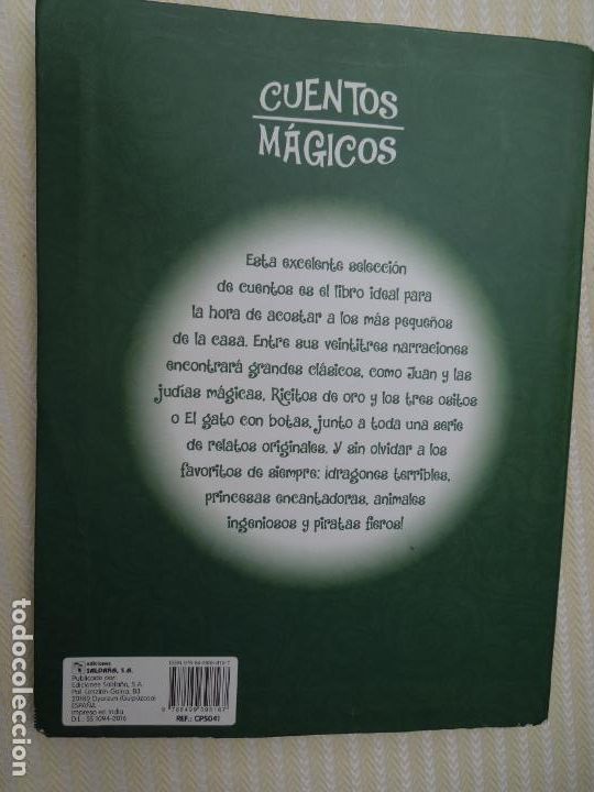 Libros de segunda mano: CUENTOS MAGICOS - VER INDICE - EDICIONES SALDA&Ntilde;A - Foto 3