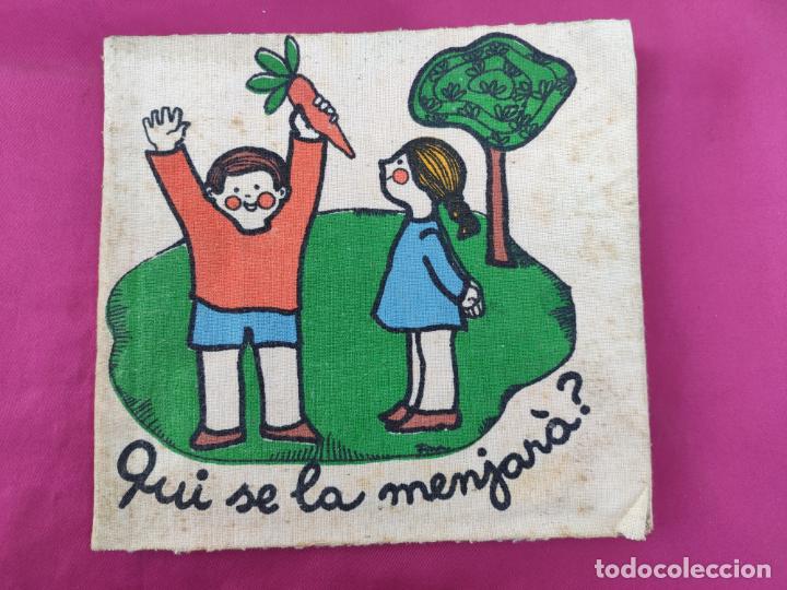 Libros de segunda mano: QUI SE LA MENJAR&Agrave;?. CONTE DE ROBA, EN CATAL&Agrave; - Foto 1