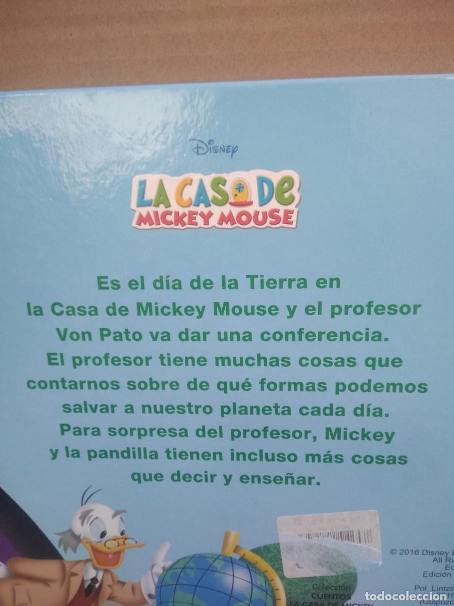 Libros de segunda mano: Libro El Dia de la tierra la casa de Mickey Mouse, Disney Junior - Foto 4