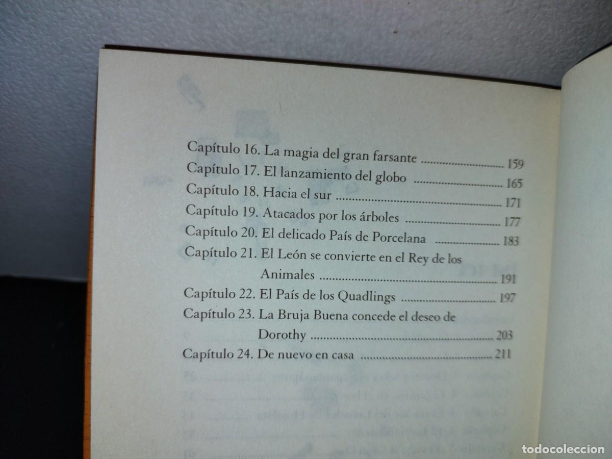 Libros de segunda mano: 50- EL MAGO DE OZ - L. FRANK BAUM - OC&Eacute;ANO, MAEVA - Foto 4