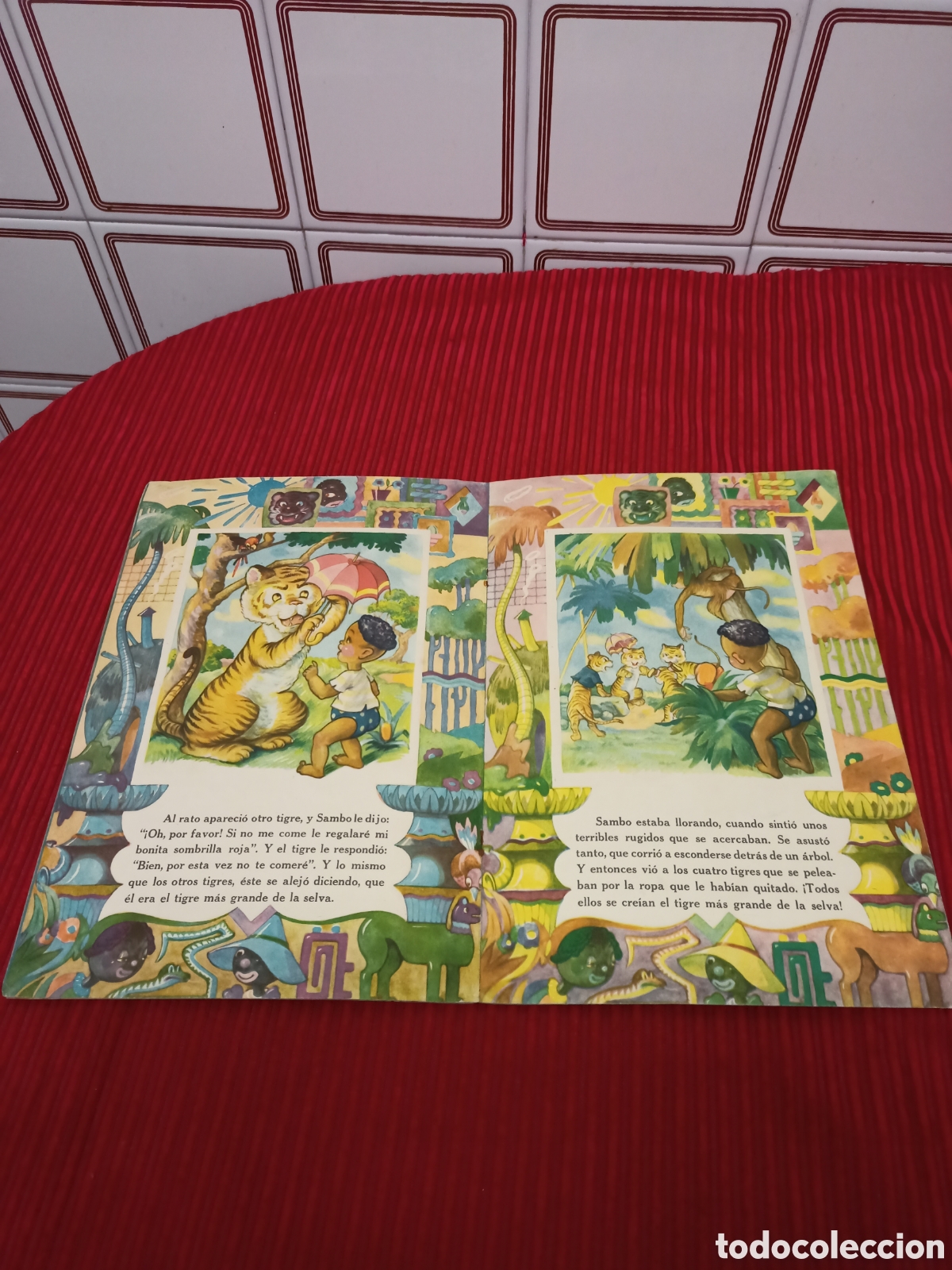 Libros de segunda mano: Antiguo cuento.Sambo el negrito.A&ntilde;o 1948 - Foto 3