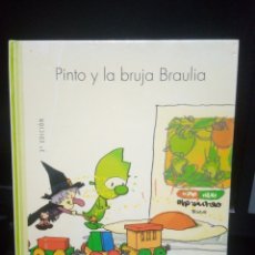 Libros de segunda mano: PINTO Y LA BRUJA BRAULIA, CARMEN GIL, JAVIER ANDRADA. Lote 380405824