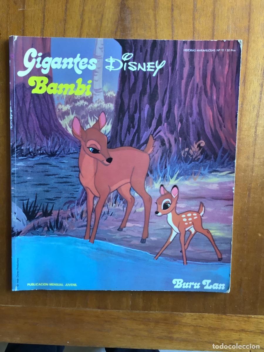 Libros de segunda mano: GIGANTE DISNEY BAMBI N&Uacute;MERO 12