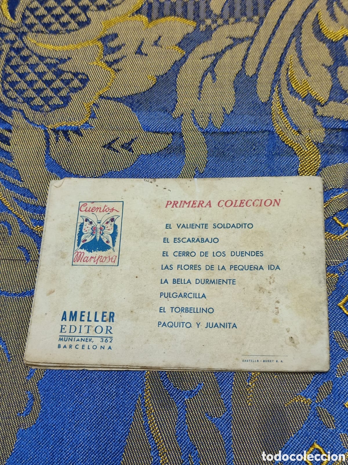 Libros de segunda mano: Cuento en miniatura El cerro de los duendes de Anderson Ameller Editor - Foto 2