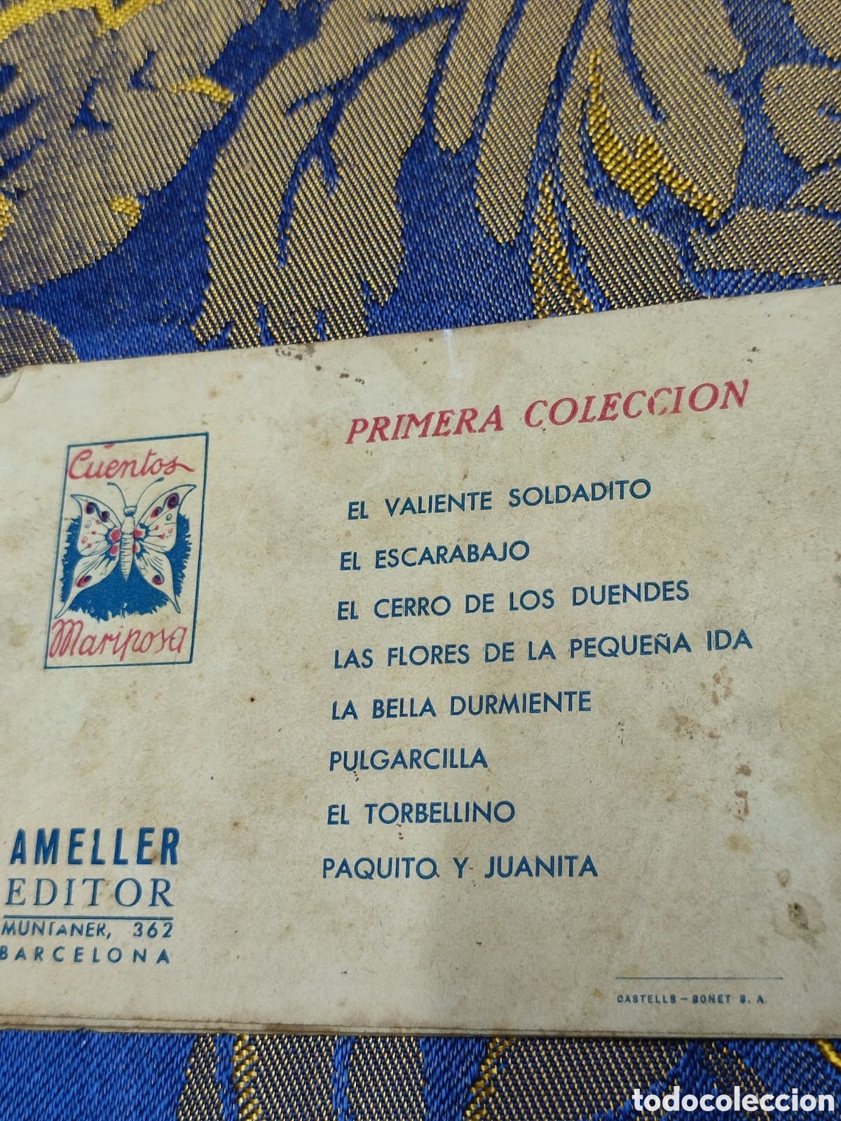 Libros de segunda mano: Cuento en miniatura El cerro de los duendes de Anderson Ameller Editor - Foto 6