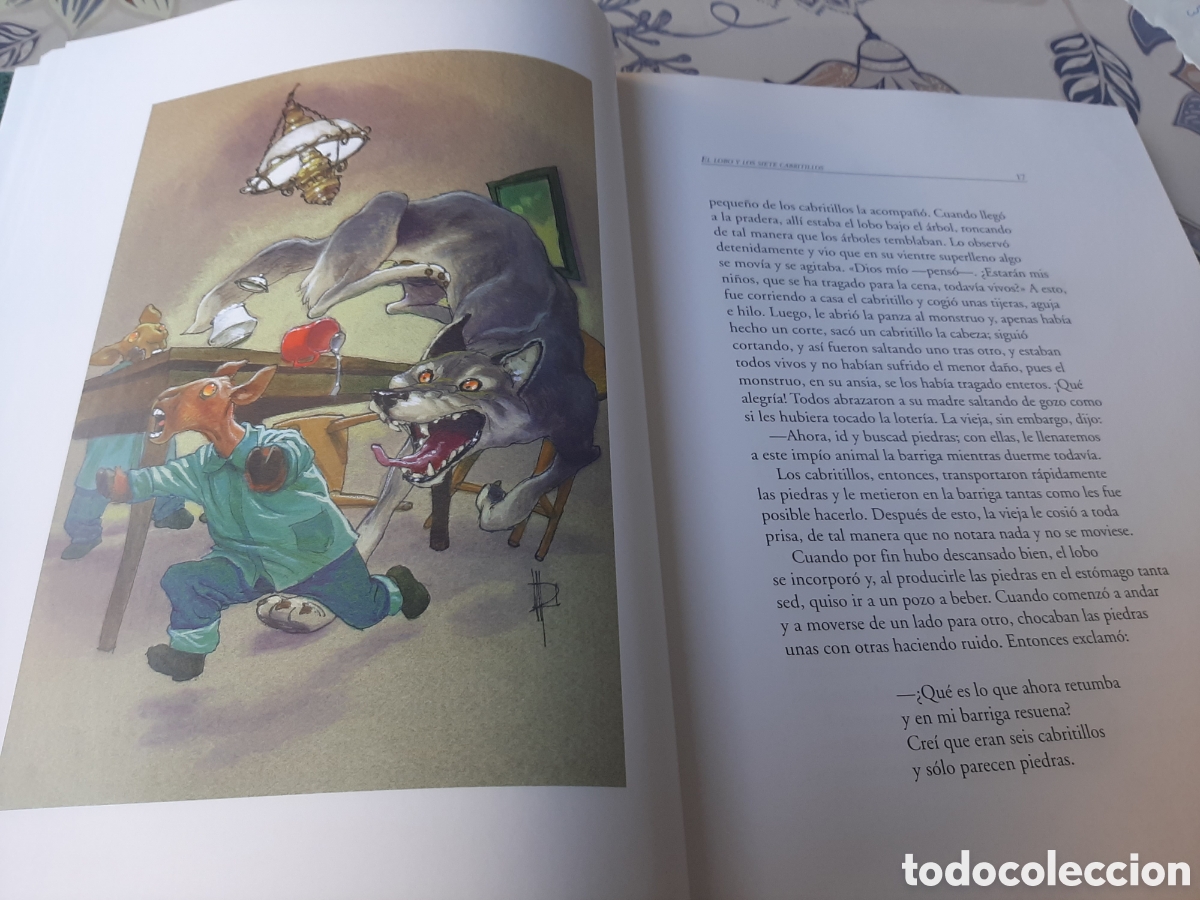 Libros de segunda mano: CUENTOS DE GRIMM ANAYA ILUSTRADA GRAN FORMATO - Foto 8