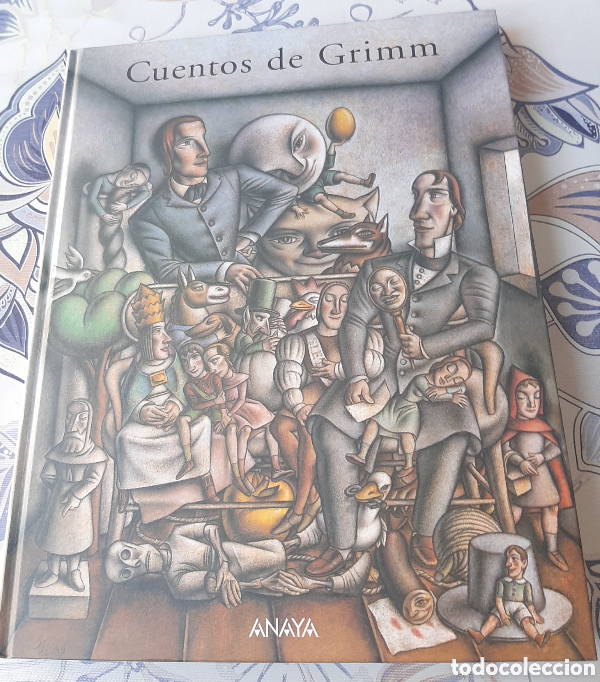Libros de segunda mano: CUENTOS DE GRIMM ANAYA ILUSTRADA GRAN FORMATO - Foto 1