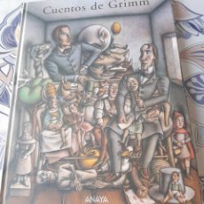 Libros de segunda mano: CUENTOS DE GRIMM ANAYA ILUSTRADA GRAN FORMATO