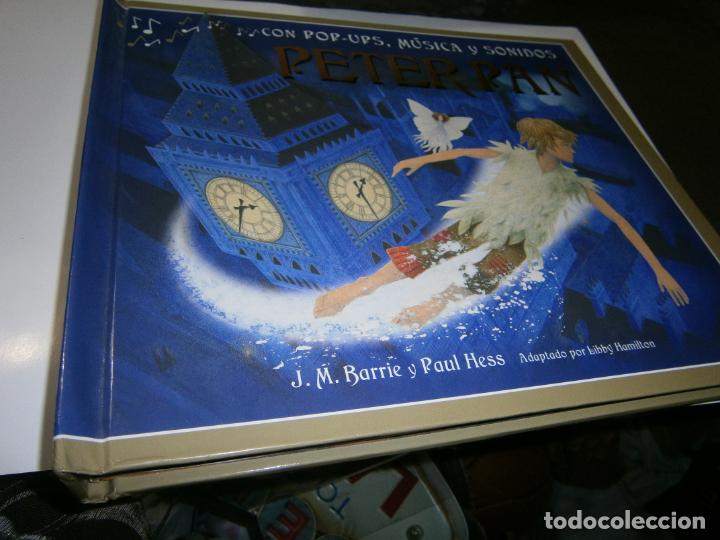 Libros de segunda mano: PETER PAN - 3D - CON POP UPS - MUSICA Y SONIDO - Foto 1
