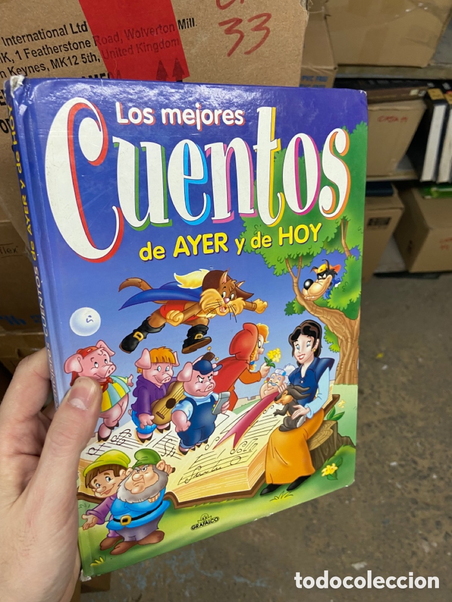 Libros de segunda mano: Caja33, grafalco. Los mejores cuentos de ayer y hoy